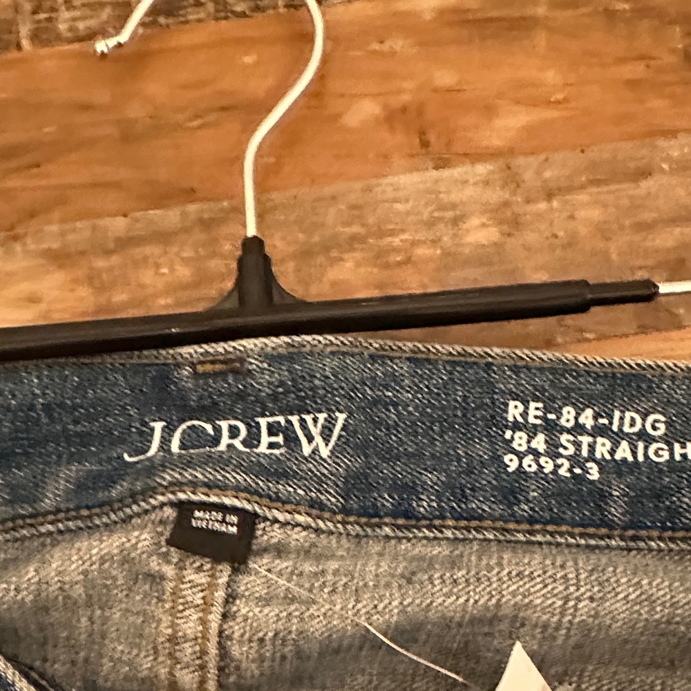 J. Crew Straight Leg Jeans - Classic Blue - Picture 2 of 8